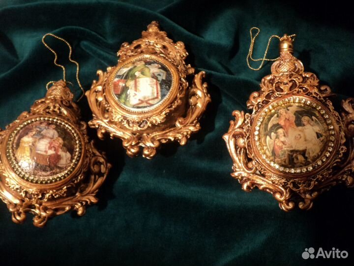 Елочные новогодние игрушки 