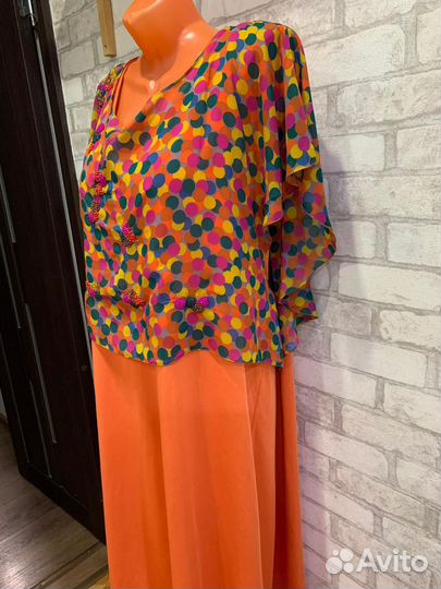 Платье новое 50 52 54 Турция Grand pommes