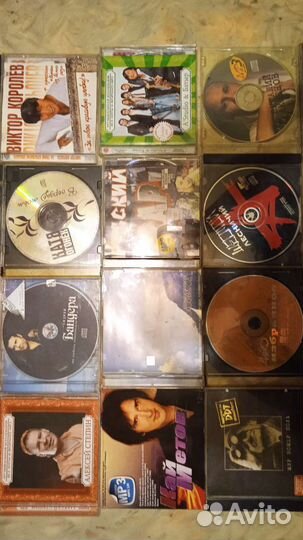 Российская и зарубежная музыка на CD