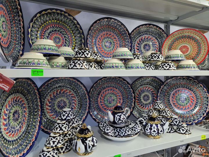 Посуды Узбекские ручной работы