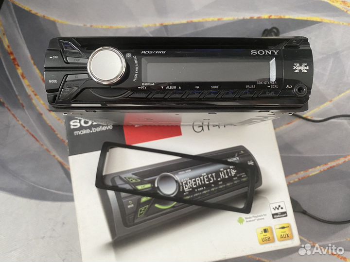 Магнитола Sony CDX-GT475ER
