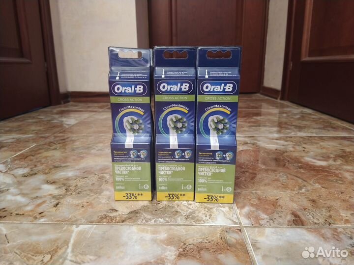 Сменные насадки Oral-b Cross Action 6шт/2 упаковки