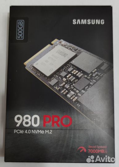 Накопитель SSD 500Gb Samsung 980 Pro (MZ-V8P500BW)