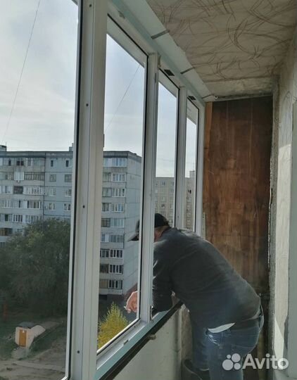 Остекленение балконов