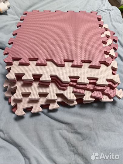Детский коврик для ползания пазл