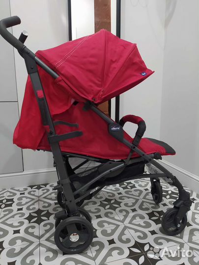 Коляска прогулочная трость chicco lite way