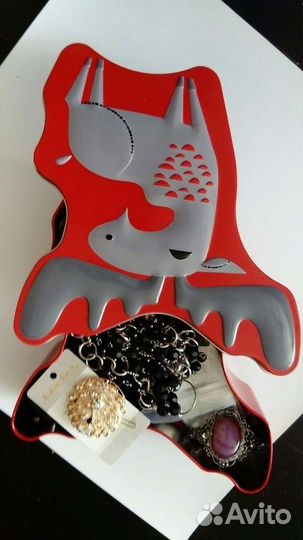 Коробка жестяная IKEA ёмкость для хранения