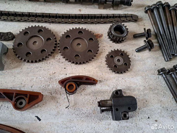 Гбц цепь грм Форд Фокус 2 рестайл 1,8 л