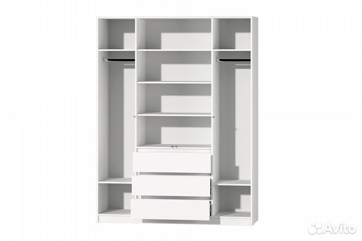 Шкаф большой белый