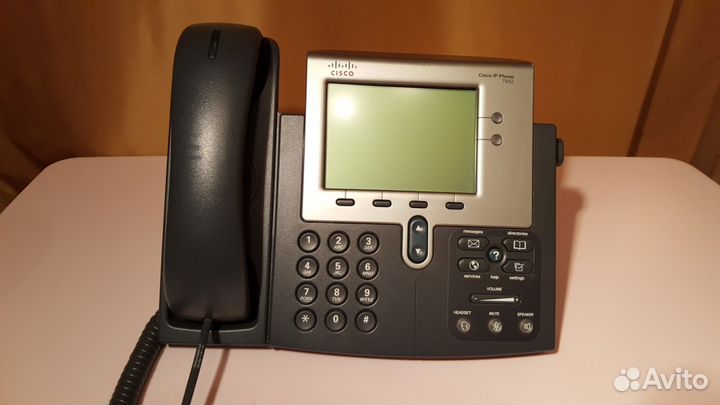 Cisco 7942 с блоком питания