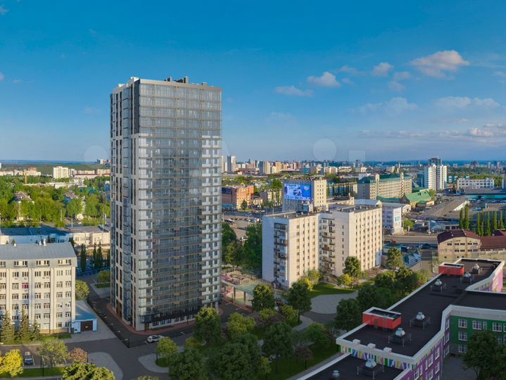 2-к. квартира, 47,5 м², 18/25 эт.