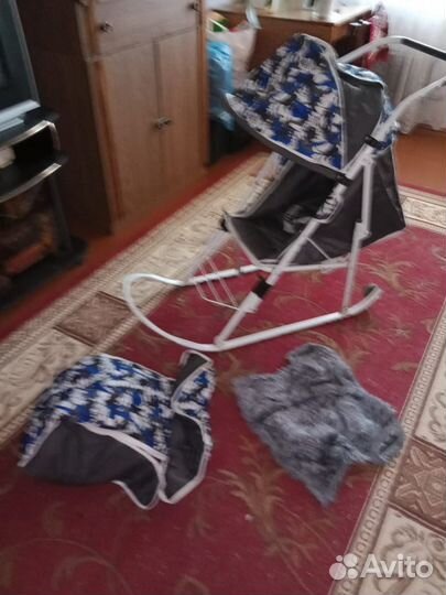 Коляска санки