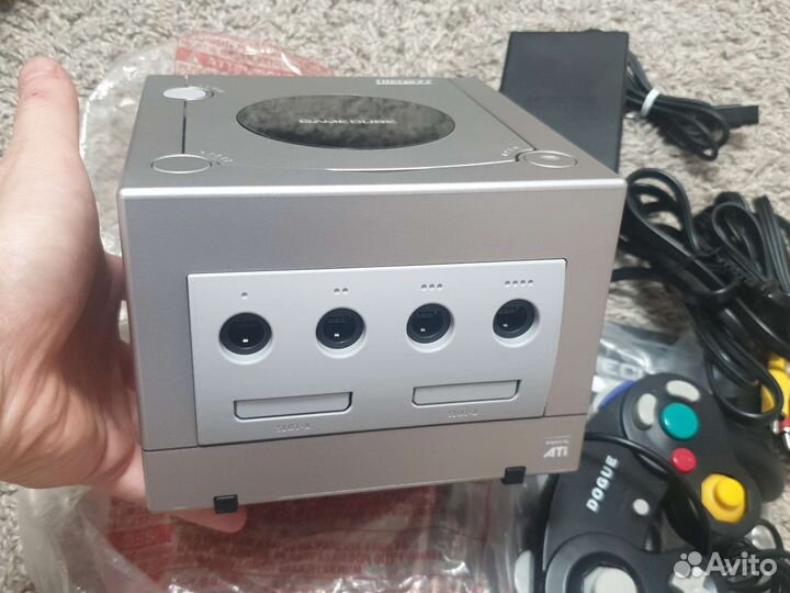 Nintendo gamecube platinum usa 64gb игры