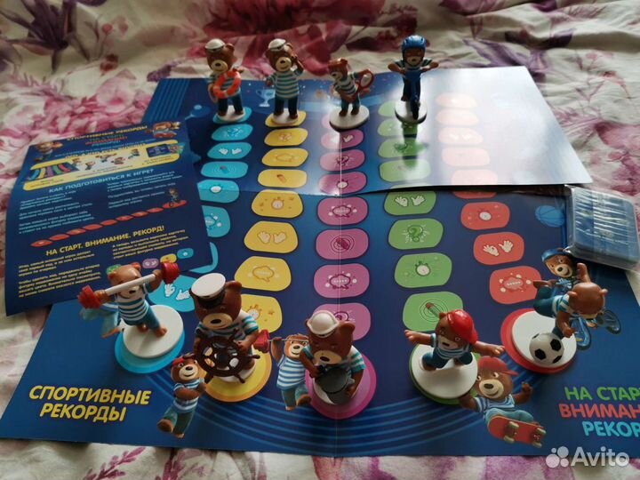 Игра для детей с фигурками Барни