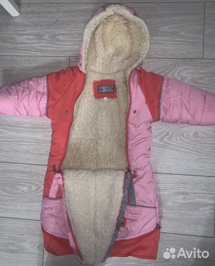 Зимние комбинезоны для девочки 80