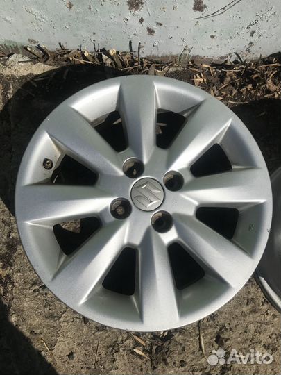 Литые диски r15 4x100 suzuki оригинал