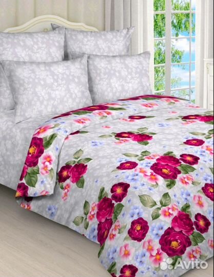 Постельное белье. Хлопок. Новый комплект