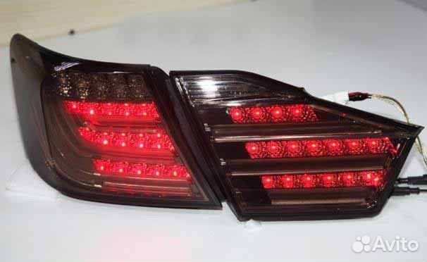 Camry 50 Стоп сигналы в стиле BMW дымчатые B3EO7