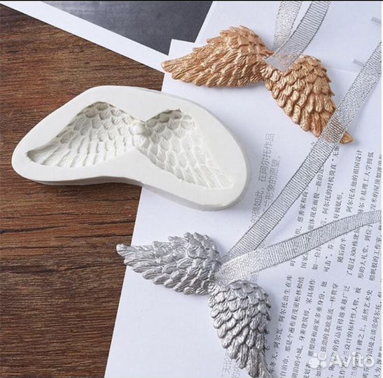 Силиконовая форма крылья