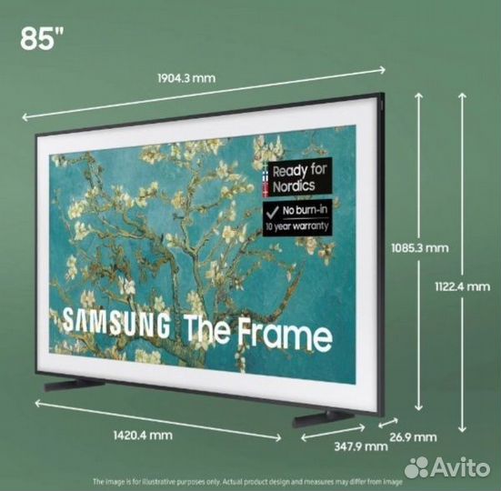 Телевизор Samsung QE85LS03B Ростест