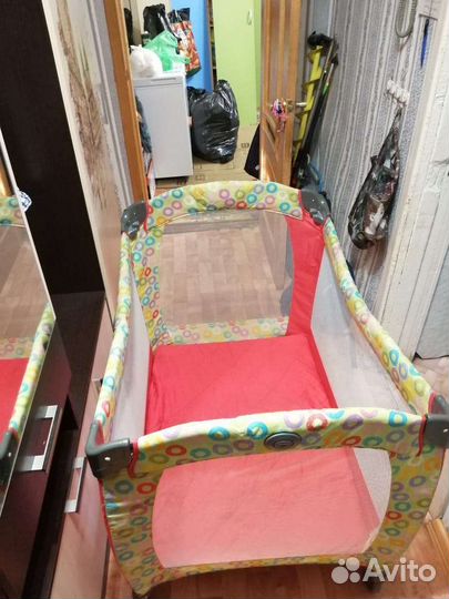Манеж кровать
