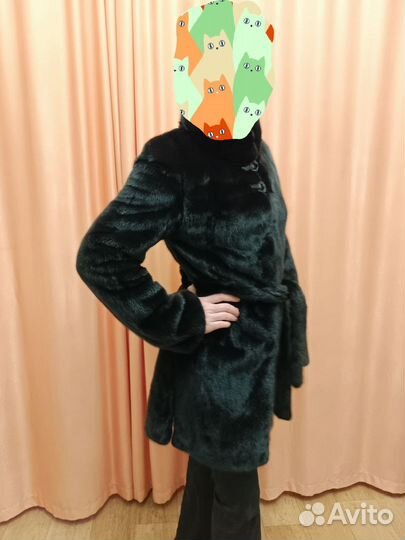 Шуба норковая цельная 42-44 размер