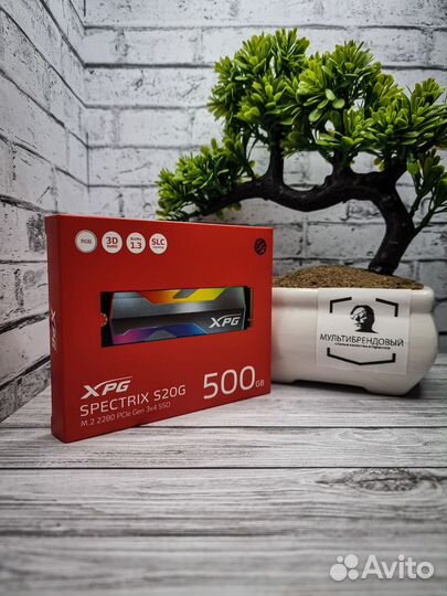 SSD M.2 накопитель adata XPG spectrix S20G