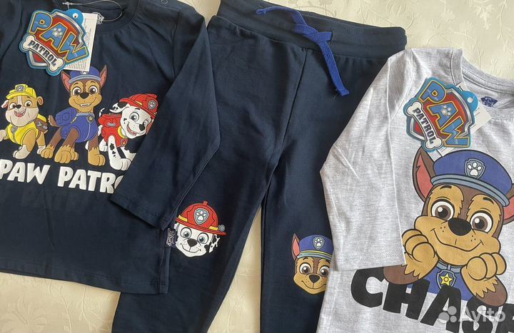 Комплект на мальчика Paw Patrol