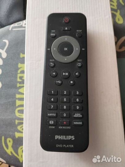 Пульт ду для DVD плеера Philips,б/у мало