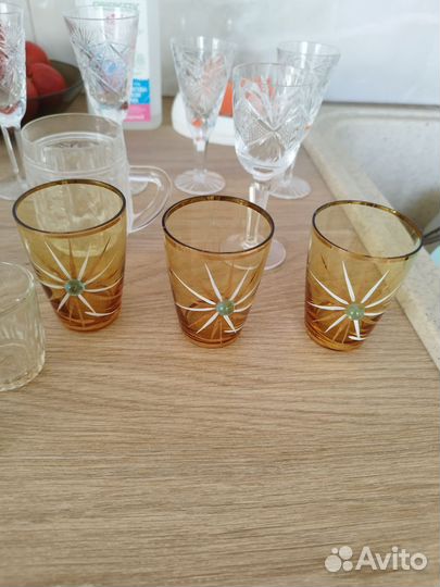 Хрустальные рюмки,креманки СССР