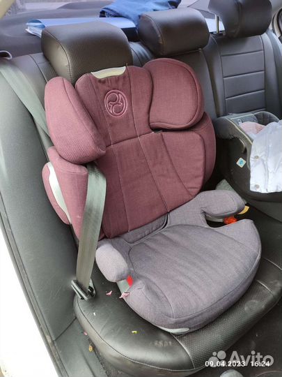 Детское автокресло 15 до 36 кг cybex Q fix