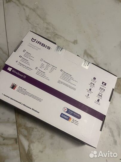 Новый Ноутбук Irbis (Windows 10)