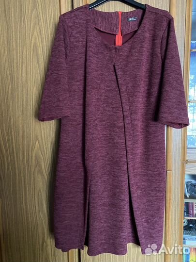 Платье женское теплое 48 50