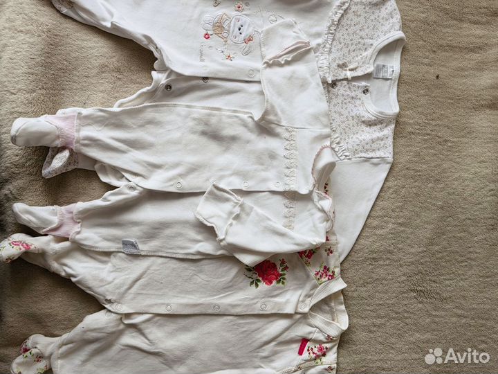 Детские вещи пакетом на девочку 56-62