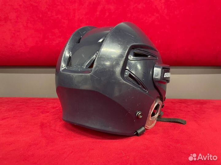 Шлем хоккейный bauer re akt 75 (M, темно-синий)