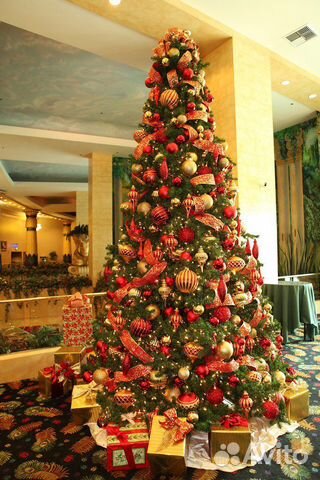 Аренда елка под ключ. Аренда уличная елка