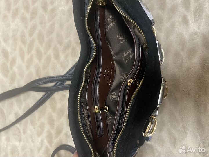 Сумка женская натуральная замша