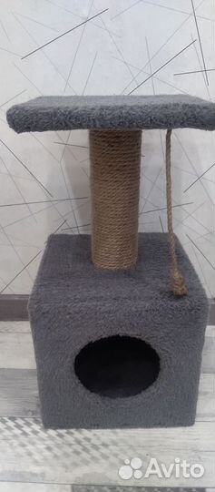 Когтеточка домик для кошки