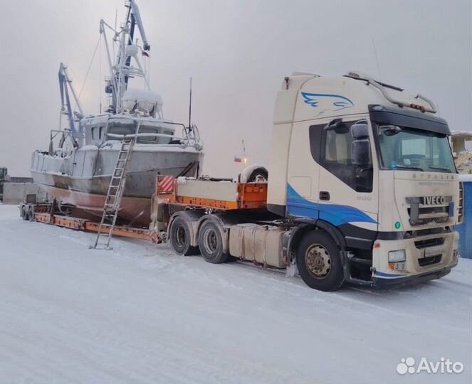 Перевозка негабаритных грузов, аренда трала