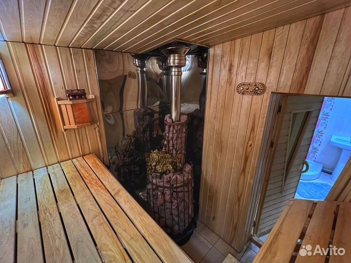 Баня в аренду по часам на реке