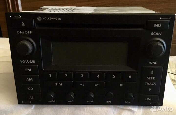 Штатная магнитола volkswagen