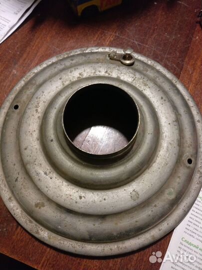 Крышка с краном для угольного самовара