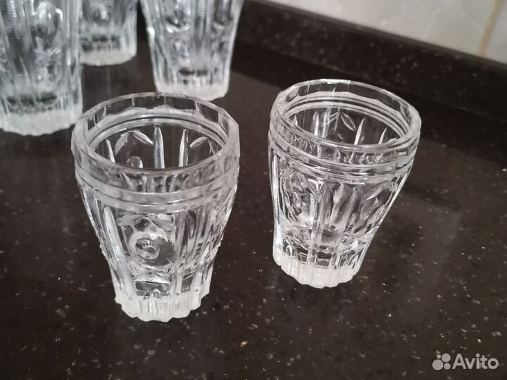 Хрусталь СССР. Рюмки. Стаканы