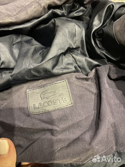 Lacoste пуховик женский оригинал