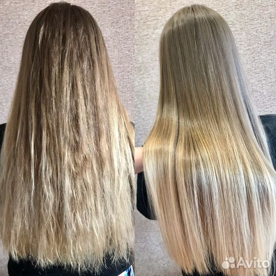 Восстановление волос ботокс, коллаген, кератин