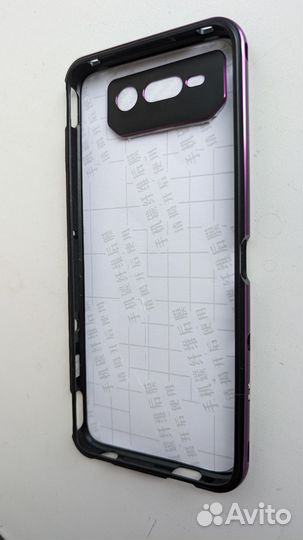 Металлический чехол и стекло на Asus Rog Phone 6