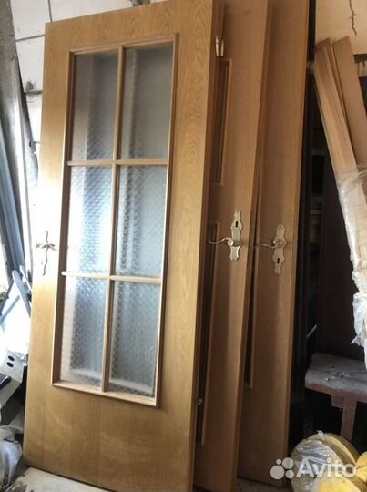 Двери межкомнатные дуб без коробки