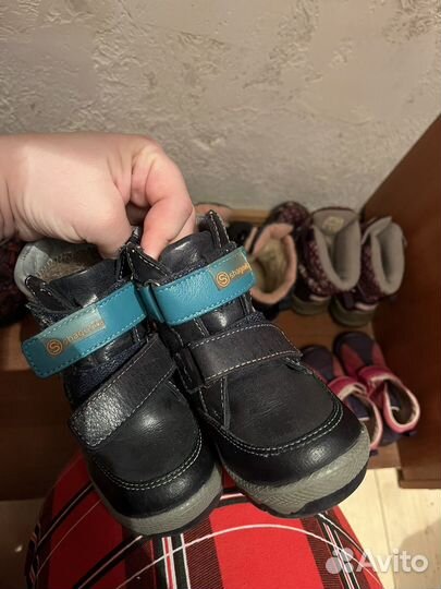 Ботинки зимние детские