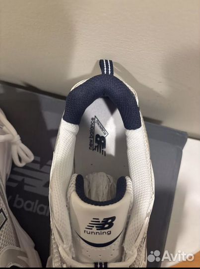 New balance 530 silver navy оригинал