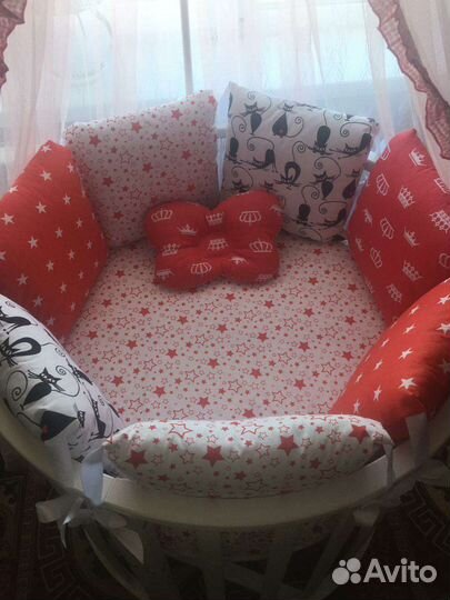 Бортики в кроватку